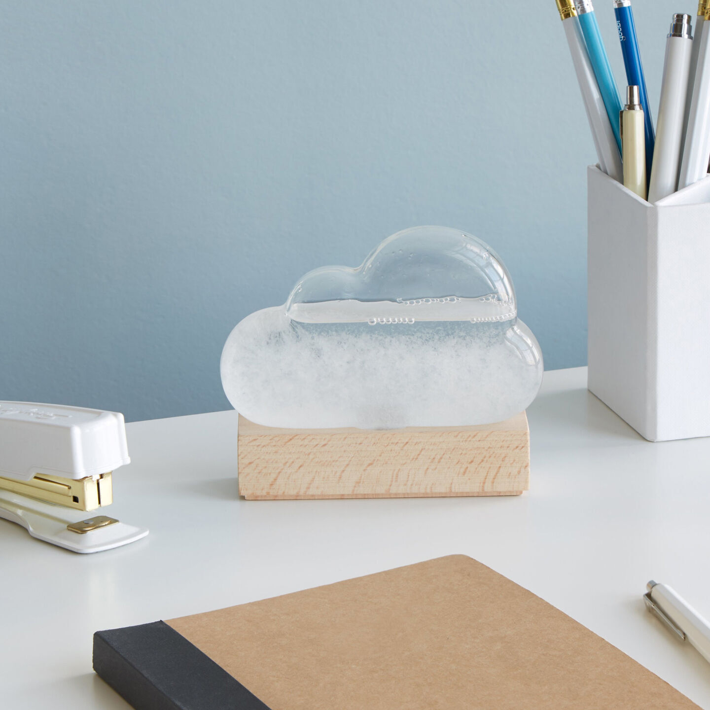 Weather-predicting storm cloud